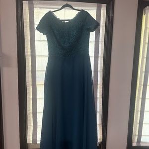 Blue mother of bride/groom or wedding guest dress